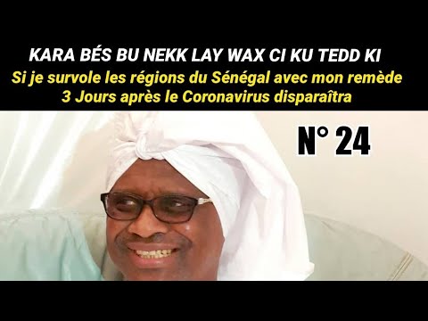 Si je survole les régions du Sénégal avec mon remède 3 Jours après le Coronavirus disparaîtra