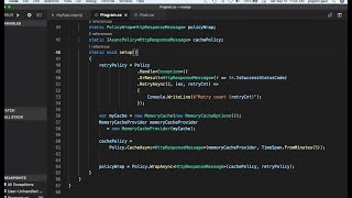 c# http caching with polly