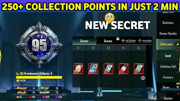 250+ Collection Point तुरंत in BGMI | BGMI Me Collection Level Kaise Badhaye