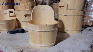New sauna barrel
