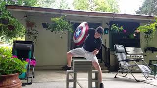 Electromagnetic Captain America Shield