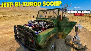 TUNING A BI-TURBO 4X4 JEEP FOR THE MOUNTAIN 🏁 RALLY 🚙 The Slaverian Trucker #63 screenshot 3