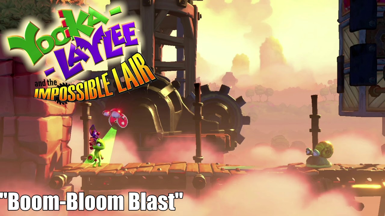 Yooka Laylee and the Impossible Lair Soundtrack Ost - Boom-Bloom Blast