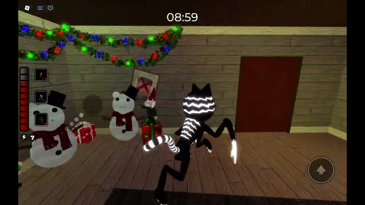 Playing as ombra in roblox piggy!