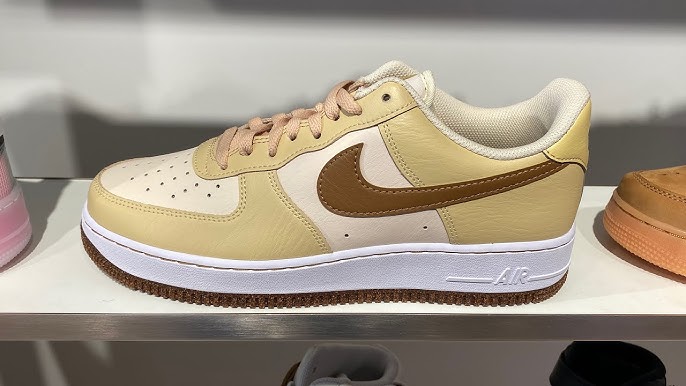 Nike Air Force 1 Low Inspected By Swoosh Brown Shoes 