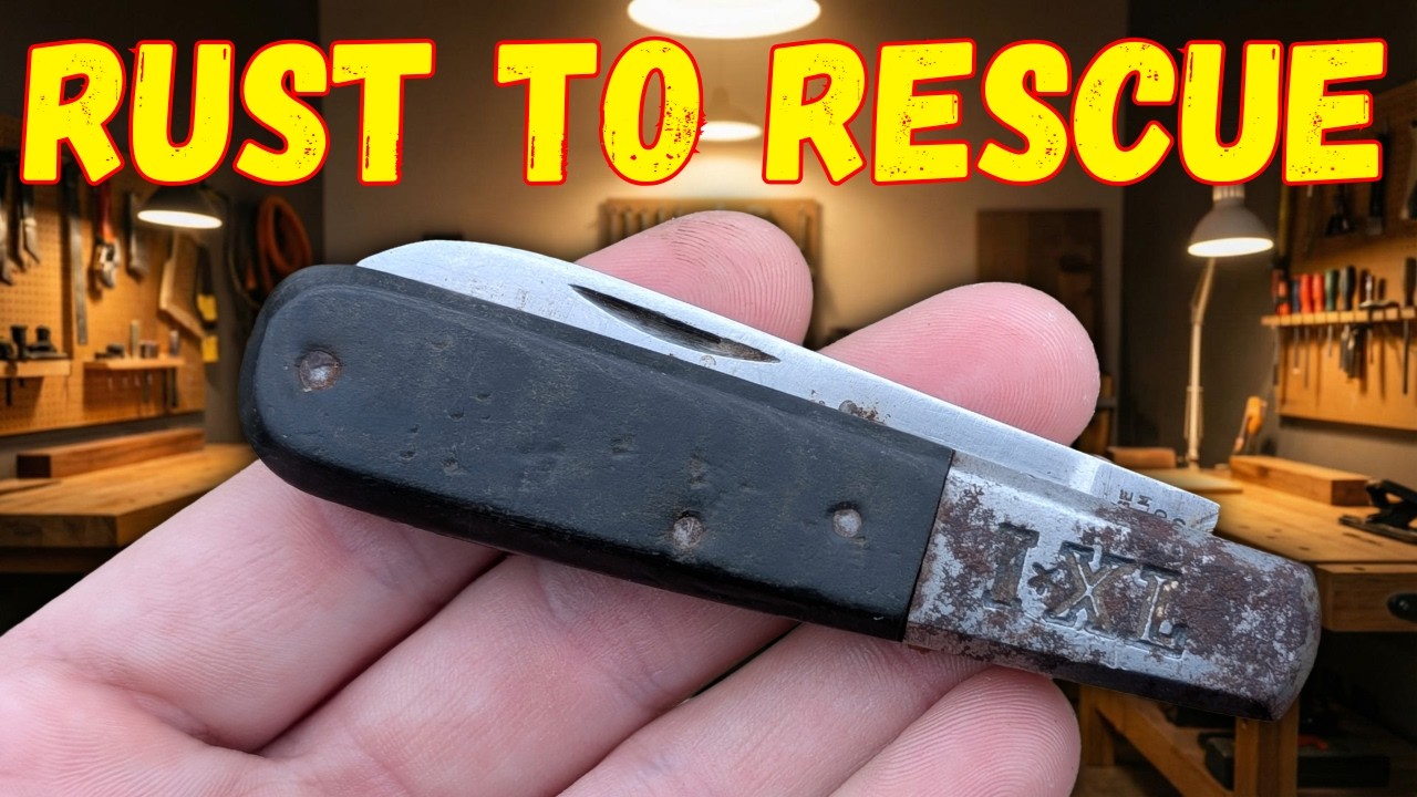Lost Family Heirloom Pocket Knife - Full Restoration