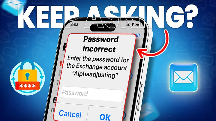 How to Fix Mail App Keeps Asking for Password on iPhone | Resolve iPhone Email Login Issues