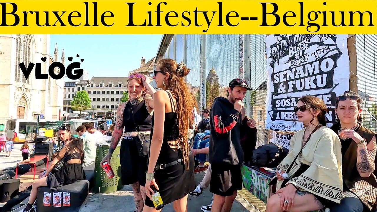 Walk With Me Through Brussels And Experience The City Life In Belgium!