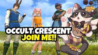 LET'S SPEEDRUN THESE RELICS!! OCCULT CRESCENT!! | Kiwi Cat | FFXIV