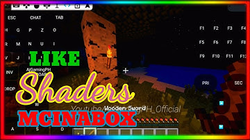 Shader with no lag? MCinabox!