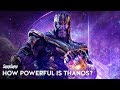 How powerful is Thanos without the Infinity Gauntlet? | Explained in Hindi