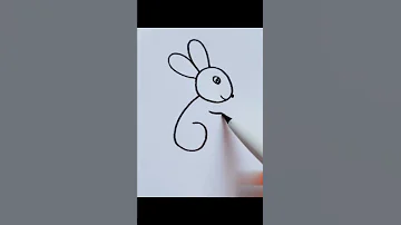 تعلم رسم أرنب من رقم 6 بسهولة للمبتدئين يلا جربوها واعملوا لايك واشتراك ف القناة وفعلو الجرس 
