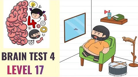 🧠 Brain Test 4 Level 17 | Wake up Uncle Bubba | Walkthrough
