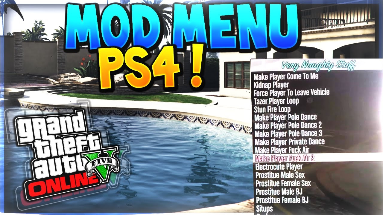 gta 5 online mod menu ps4 usb download 2020