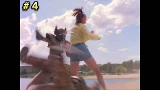 Ranking All Unmorphed Fights-Ashley Hammond-Power Rangers Turbo