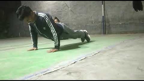 Most number of pushups in 30 seconds -  Gifty Sharma