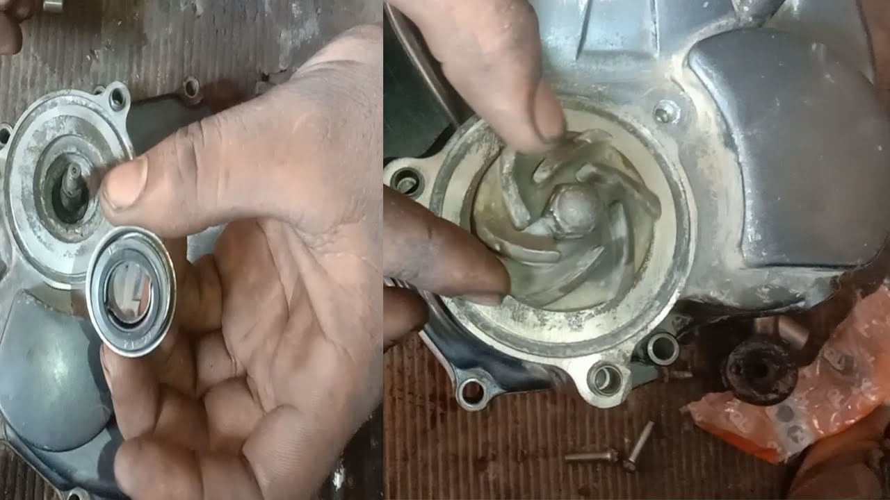 Auto Rashka How To TEZ RAFTAR 200cc AUTO RASHKA repair water body bearing water ...