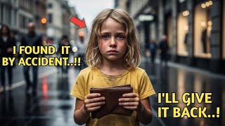 HOMELESS GIRL FOUND A BILLIONAIRE’S WALLET ON HER BIRTHDAY — HER WISH MADE HIM CRY | Emotional Story