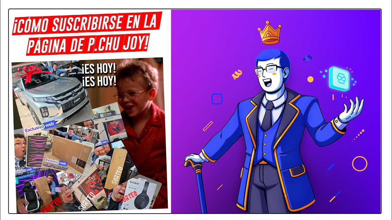 Cómo Suscribirse en la Página de Pchujoy en Sencillos Pasos - YouTube
