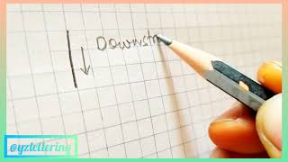 Complete guide for beginners || Pencil Calligraphy || Basic Strokes of Calligraphy