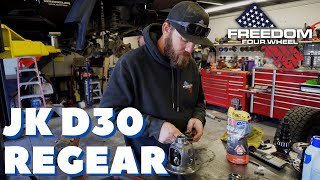 How to Regear a Jeep JK Dana 30  Ultimate Guide To Regear A Dana 30 | FreedomFourWheel.com