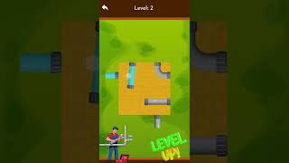 Water Pipe Game – Level 2 Solved 💧