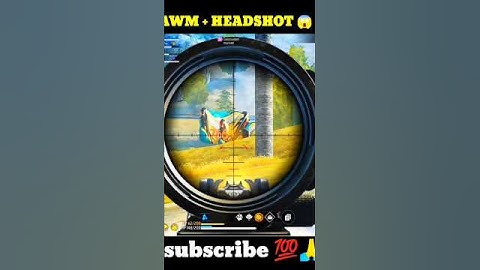 AWM Headshot 🔥 Best Sniper Kills | One Shot One Kill 🎯 #Shorts