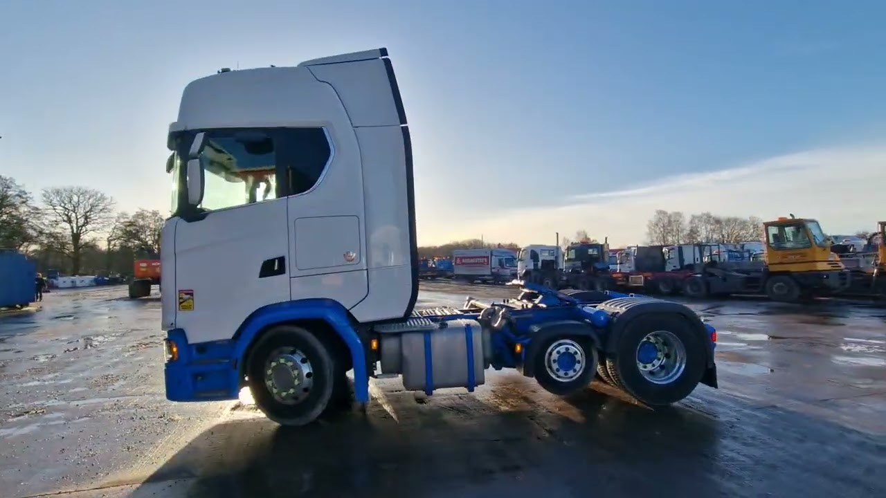 2020 Scania S580 V8 6x2 Mini Midlift Tractor Unit, Entered into Prees Truck Auction