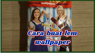 CARA PASANG WALLPAPER DINDING | TANPA RIBET TANPA LEM LANGSUNG NEMPEL