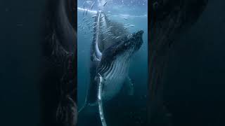🐋 The Gentle Giant of the Ocean 🌊Wait till the end. #ocean #whale #humpbackwhale #wildlife