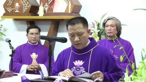 Giảng Thánh lễ 20g cầu nguyện cho Cha Giuse Phan Thiên Ân - JB Hoàng Xô Băng CSsR