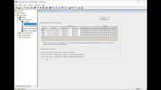 DKS - Access Plus Account Manager Software Creating an Access Time Zone