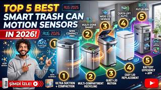 Top 5 Best Smart Trash Can Motion Sensors in 2026!