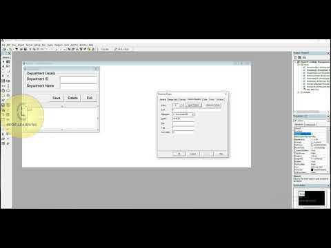 Vb6.0 | CMP 'frmAddDept - add column in ListView' | CodeLearning