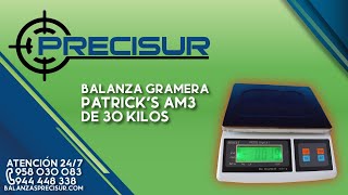 Balanza Gramera Patricks Am3 De 30 Kilos Para Repostería
