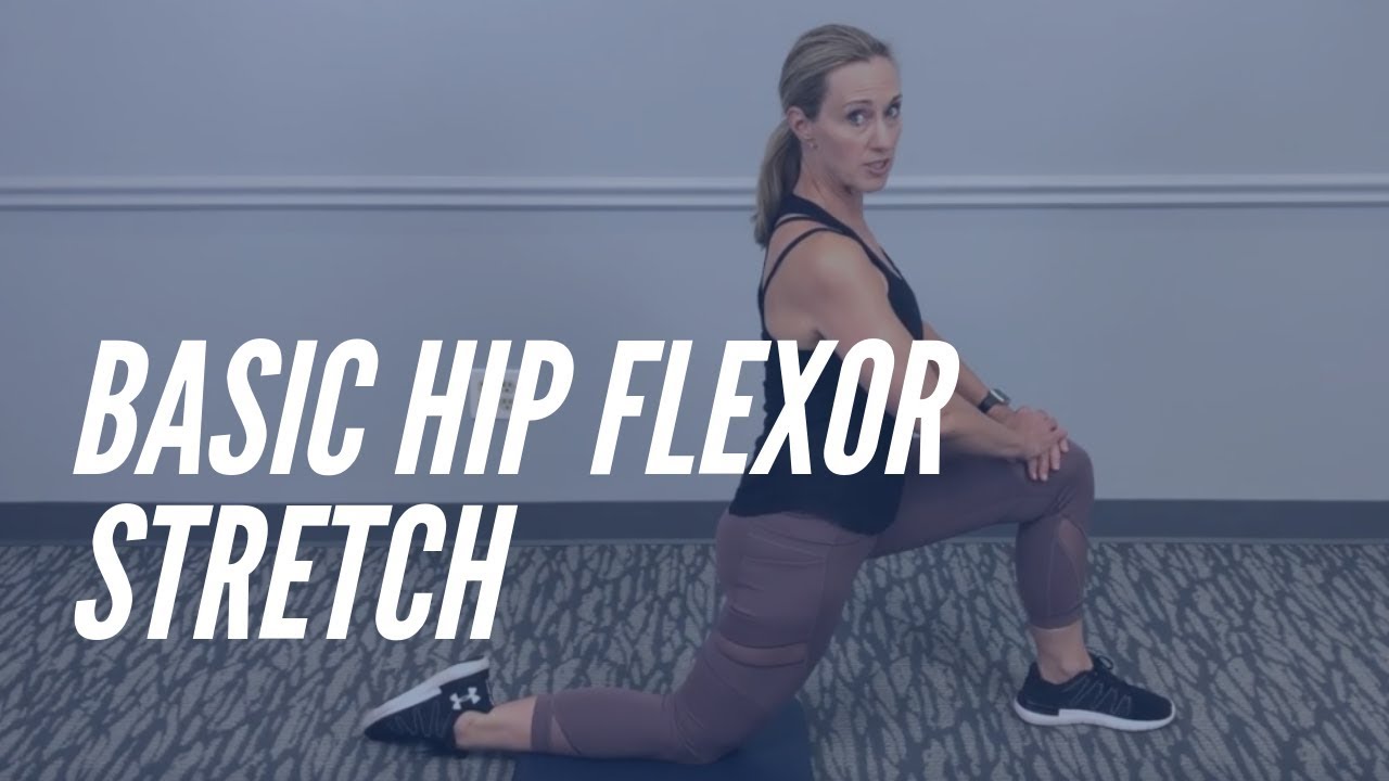 Basic Hip Flexor Stretch - CORE Chiropractic - YouTube
