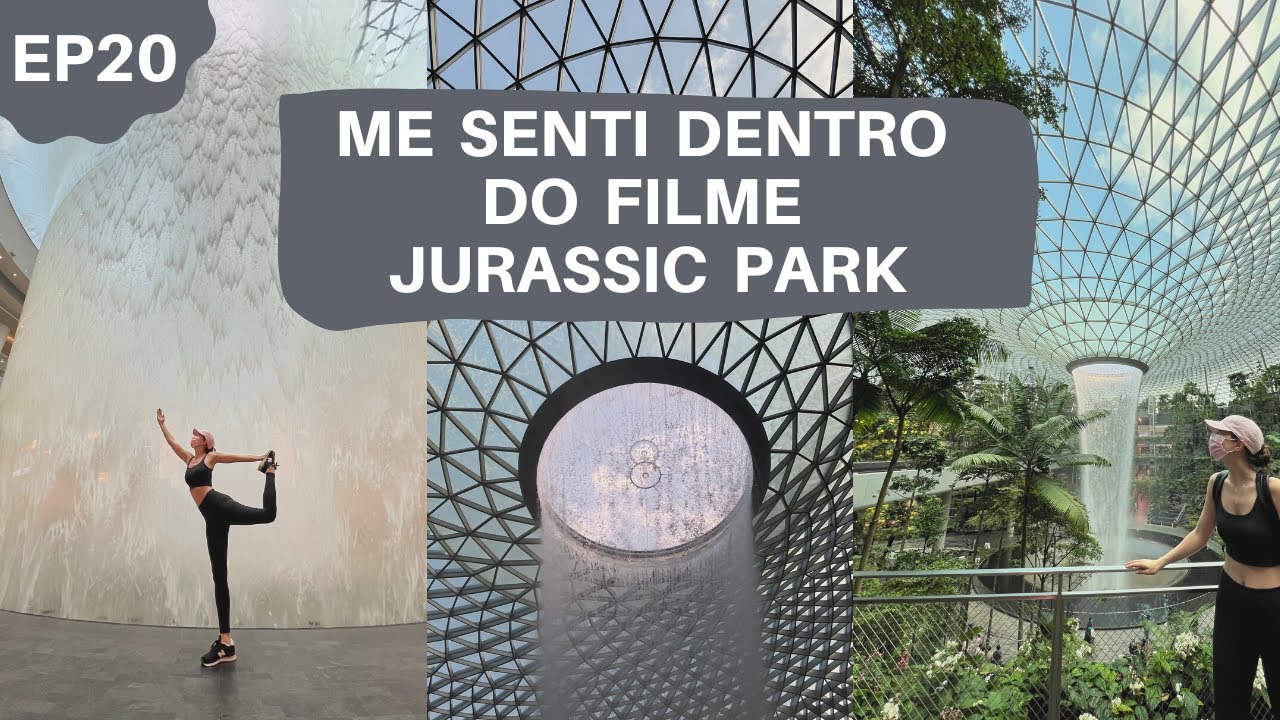 #ep20 O aeroporto MAIS INCRÍVEL DO MUNDO fica em SINGAPURA | JEWEL CHANGI AIRPORT, SURREAL! | VLOG