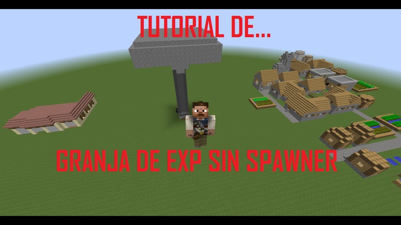 Granja De Experiencia Minecraft Sin Spawner