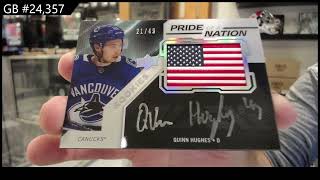 GB #24,357 - 2020-21 Upper Deck SPx Hockey 2 Box Break