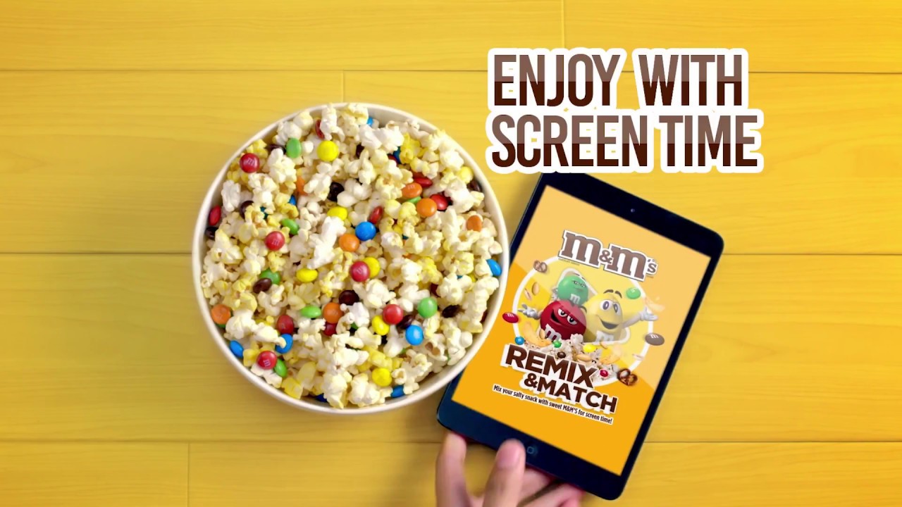 M&M's – Back In Time Popcorn