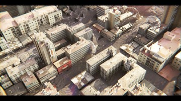 Massive Flood - Blender Fluid Simulation