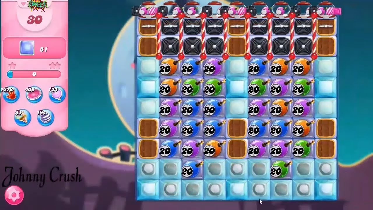 Candy Crush Saga Level 5976 NO BOOSTERS