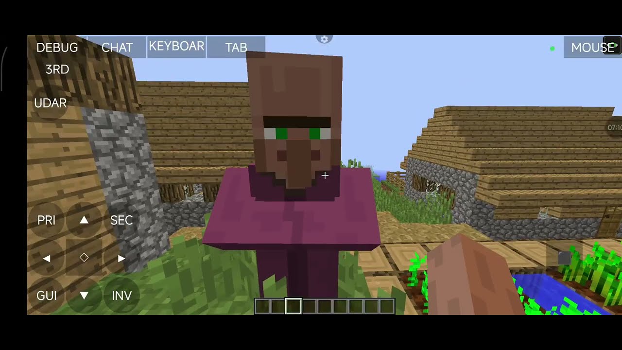 Я сказал жителем что я прийду её испытание в Майнкрафт Ахмад Майнкрафт 