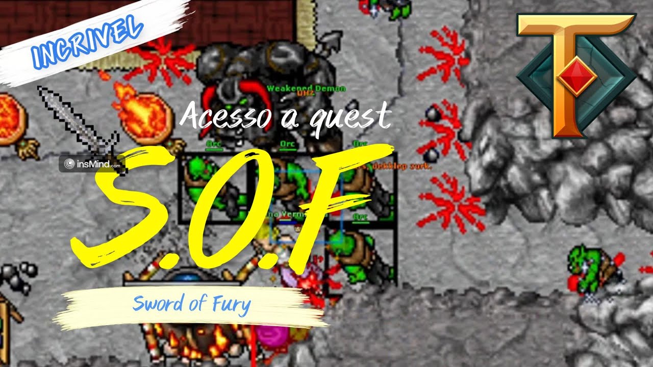 [TUTORIAL PARTE 1] TALEON ONLINE ROOKGAARD ​​​​​​- ACESSO A MAZE/SWORD OF FURY EM ROOKGAARD  ​​🗡🔥
