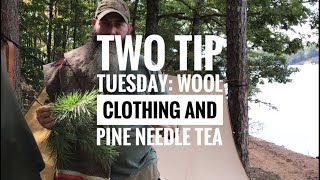 Two Tip Tuesday Wool Clothing And Pine Needle Tea