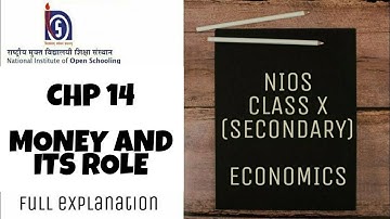 NIOS | SECONDARY(class 10) |Chapter 14 | ECONOMICS(214)|   Full explanation