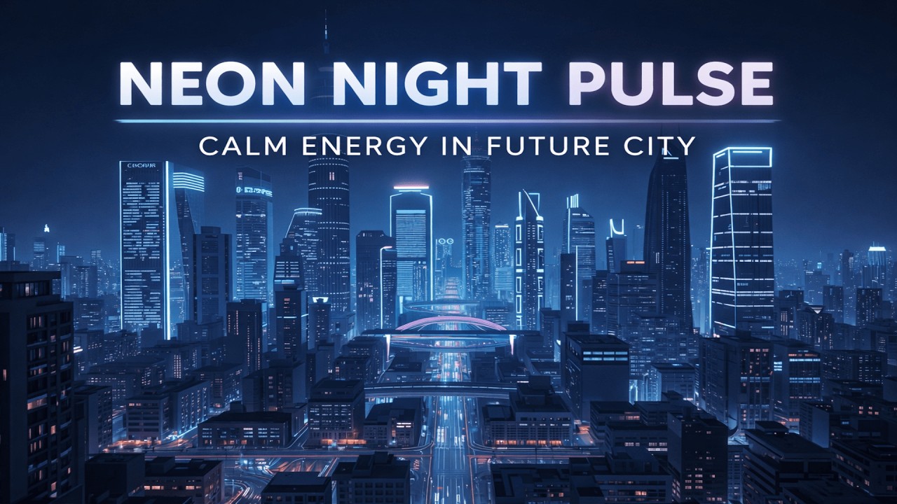 Neon Night Pulse – Calm Energy for Focus & Relaxation