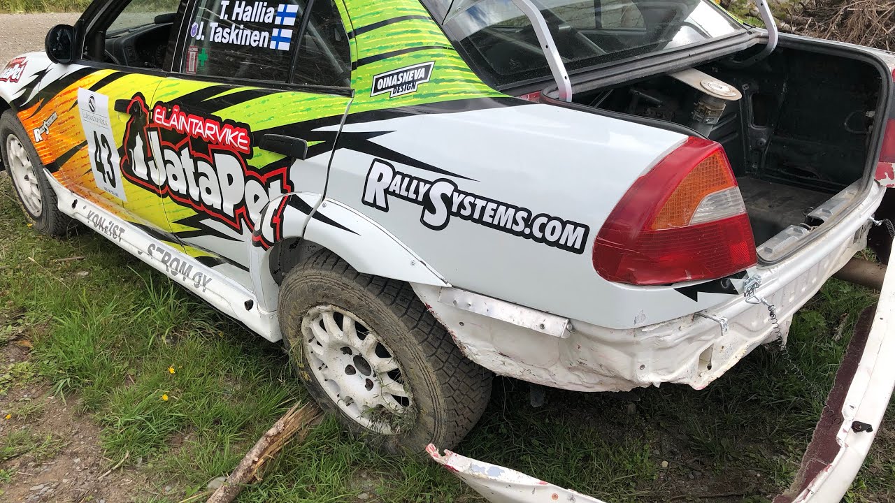 Luksushuvilat.fi Ralli Sastamala 2023, EK1 Crash / Tuukka Hallia