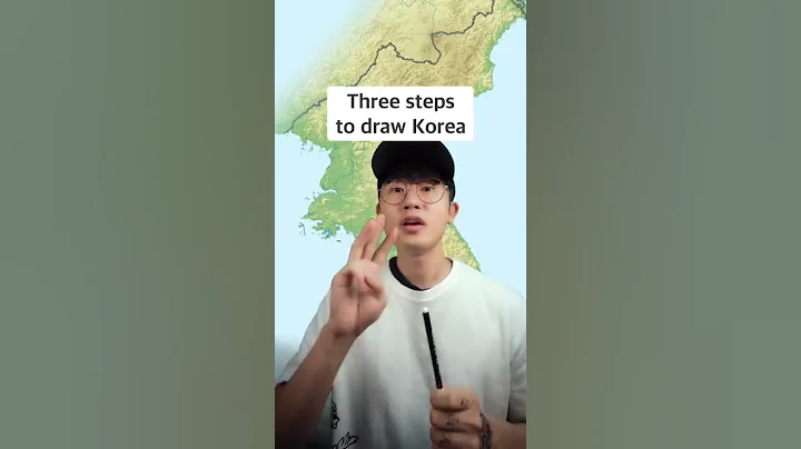 3 Steps to draw Korea