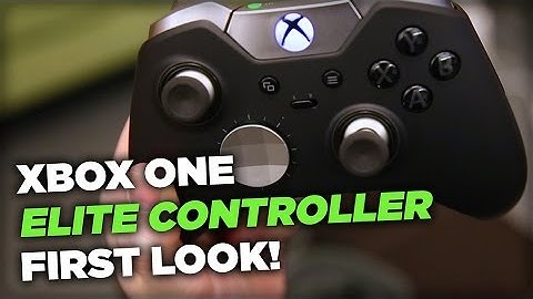 Xbox One Elite Controller First Look